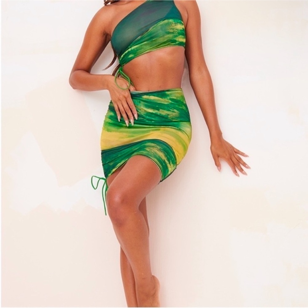 Prettylittlething Multicolor Swim Coverup View 5